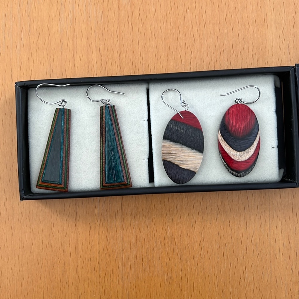 Knitter’s Pride Teekri Wood Earrings